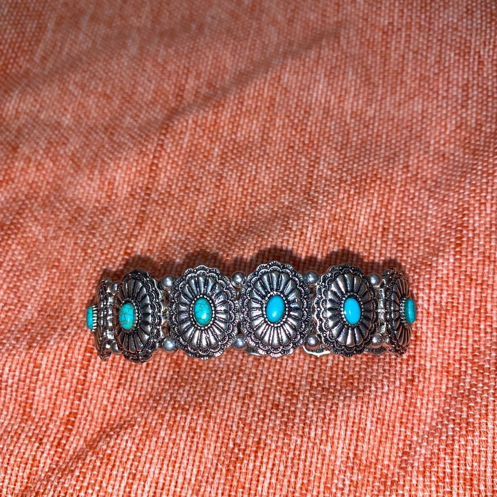BOUTIQUE Turquoise Concho Bracelet